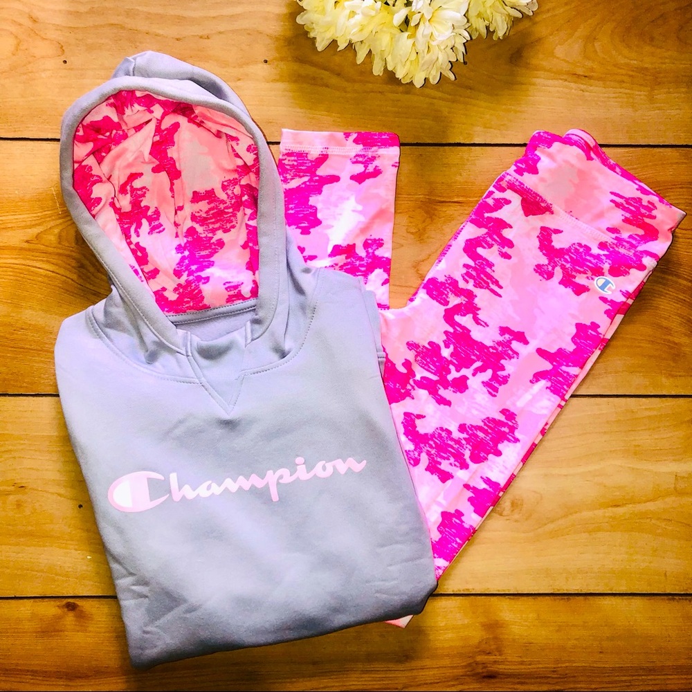 Champion Hoodie and Legging Set (Girls 14/16)